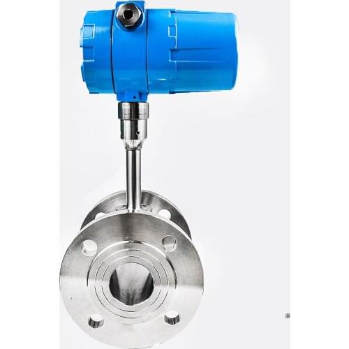 Hydrogen Gas Flow Measuring Gas Mass Flow Meter With Totalizer SS 316 Material DN25