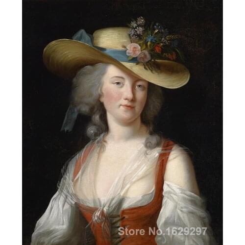 Oil Painting for kids room Marie Louise by Elisabeth Vigee Lebrun Hand painted High quality