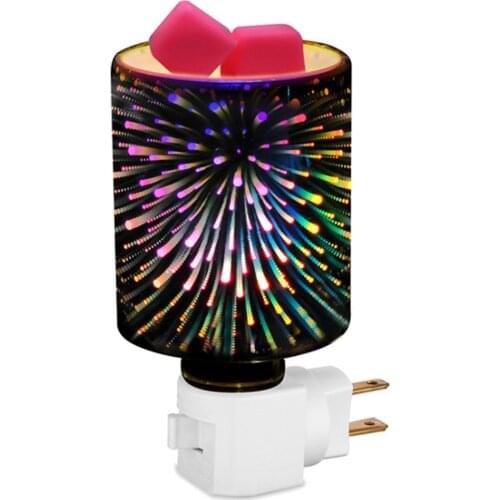 Aromatherapy Light Innovative Wax Melting Wall Lamp Plug-in Dimming Bedroom Creative Incense Burner Table Night Light Gift