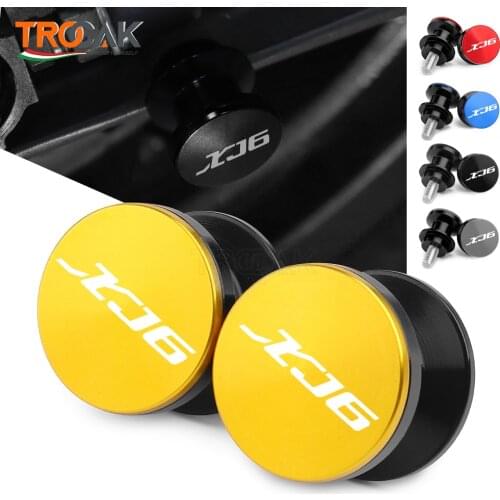 M6 Motorcycle Swingarm Spools Slider Rear Swingarm Swing Arm Stand Screws Paddock For YAMAHA XJ6 XJ 6 XJ6 DIVERSION 2009-2015