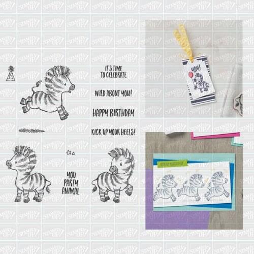 Zebra Metal Cutting Dies and Stamps Stencils for DIY Scrapbooking photo album Decorative Embossing DIY Paper Card
