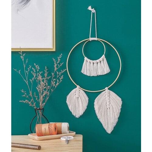 Fashion tapestry Dream catcher nordic V macrame wall hanging wedding decoration handmade room decoration party gift for women