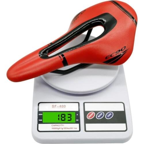 EC90 New EVO Breathable Bicycle Seat Saddle MTB Road Bike Saddles Mountain Bike Racing Saddle PU Soft Seat Cushion 250-144mm