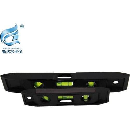 Plastic spirit level 6 inch, 9 inch high precision spirit level