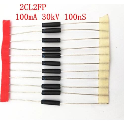 10PCS High voltage diode 2CL2FP high voltage rectifier silicon stack 100mA 30kV 100nS