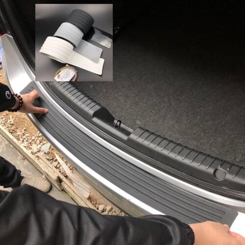 Car Rear Bumper Scuff Protective Cover For Hyundai SantaFe Veracruz Mistra Tucson Veloster Rohens AZERA Avante IONIQ