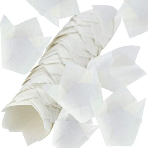 Promotion! 200 Tulip Cupcake Muffin Cases/Standard Baking Paper Cups Wraps Liners for Wedding Birthday Holiday Celebration (Whit