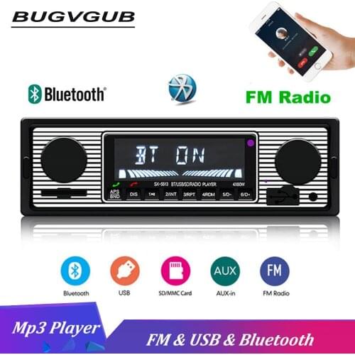 BUGVGUB Car Radios With Usb