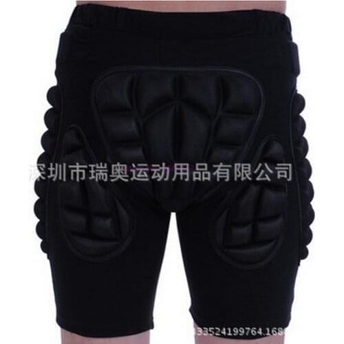 By dhl or ems 20pcs new Black Kids Adult Men Women Protective Hip Butt Pad Short Pants Ski Skate Snowboard Outdoor Sports
