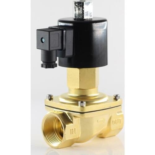 DN32 Direct Acting Solenoid Valve,Normally Open,AC 220V AC 110V DC 12V DC 24V hot water, oxygen, oil valves,Configurable models