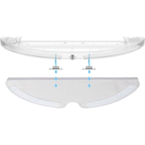 MOLF 12PCS Water Tank Filters Vacuum Cleaner Sweeper Robot Replacement Parts Compatible with Mi Roborock S50 S51 S55 S52