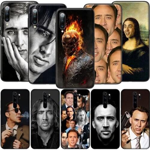 GX152 Nicolas Cage Soft Silicone Case for Redmi Note 4X 5 5A Prime 6 6A 7 7A 8 8A 8T 9 9A 9C 9S Pro Lite