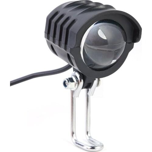 E-Bike Headlight Electric Bike LED Front Light E-Scooter Bicycle Motorcycle 2 in 1 Waterproof Horn Headlight 36V-60V