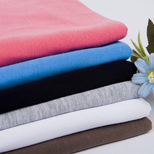 Sweat-Absorbing Jersey Fabric Viscose Soft Fabric For Summer T-Shirt And Sun Protection Clothing 50*168cm/Piece KA0247