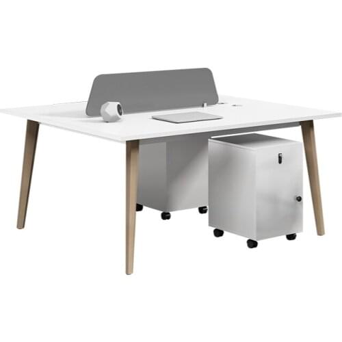 Simple modern desk and chair combination
