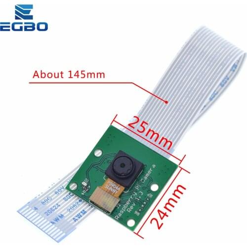 Raspberry Pi 3 Model B+ Camera Module 1080p 720p Mini Camera 5MP Webcam Video Camera compatible for Raspberry Pi 2 Model B