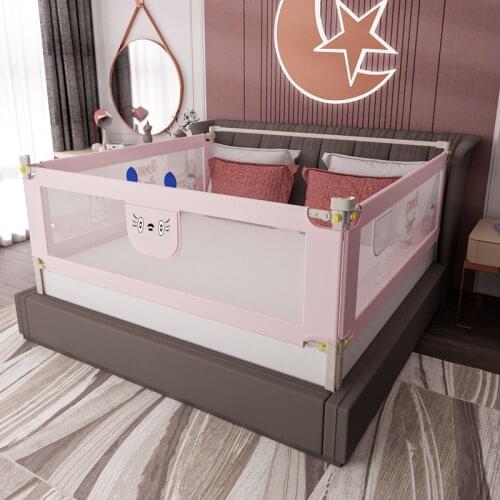 Adjustable Crib Rail Bed Child Safety Fence For Beds Baby Safety Barrier For Bed Foldable Playpen Bed Crib Rails For Toddlers