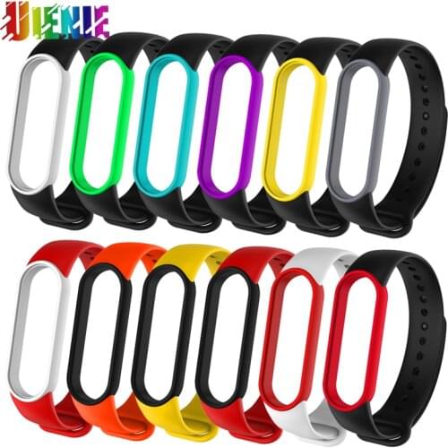 Strap For Xiaomi Mi Band 5 Smart Sport Watch Silicone Wristband Bracelet For Xiaomi Mi Band5 Watch Bands Replacement Accessories
