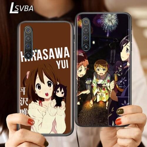 Silicone Cover K on! Hirasawa Yui Anime For Realme V15 X50 X7 X3 Superzoom Q2 C11 C3 7 7i 6s 6 5 Global Pro 5G Phone Case