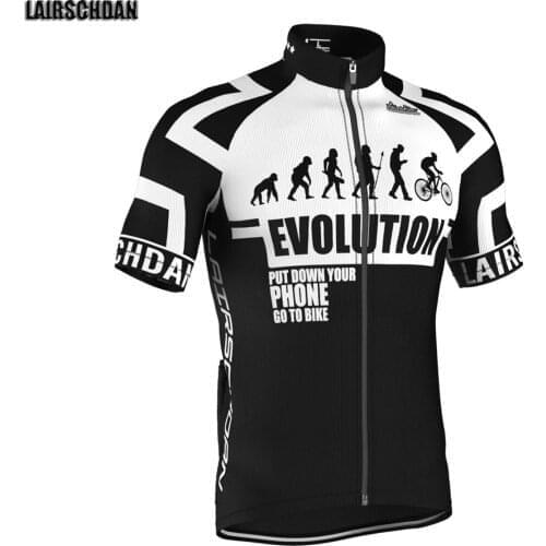 LairschDan Cycling Jersey Mens Mountain Bike Jersey Pro MTB Bicycle Shirts Short Sleeve Road Tops Ropa Ciclismo Racing Clothes