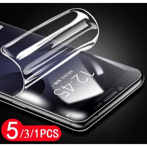 5/3/1Pcs soft full cover for meizu 16 16th plus 16s pro 16x 16xs phone screen protector hydrogel film Not Glass protective film