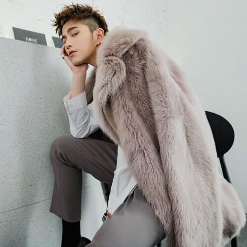 2020 Winter Real Fur Coat Men Long Shearling Jacket Man Natural Wool Fur Jackets Warm Luxury Coat Men Clothes 19132 KJ3326