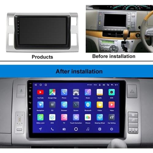 Android 10 For Toyota Estima PREVIA Tarago Car Radio Multimedia Video Player Autoradio Stereo CARPLAY Head Unit Touch Screen