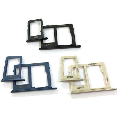 Sim Tray Holder For Samsung Galaxy J4 2018 J400 J400F SIM Card Tray Slot Holder Adapter Socket Repair Parts