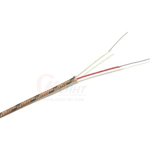 GG-J-30-CH 2*30AWG Fiberglass Braided Type J Extension Thermocouple Wire