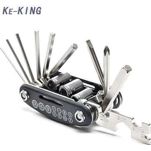 Motorcycle Bicycle Repair Tool Multifunctional Foldable Moto Accessories FOR Kawasaki z900rs z125 z400 zr7 zxr zx7r 400 kx 125