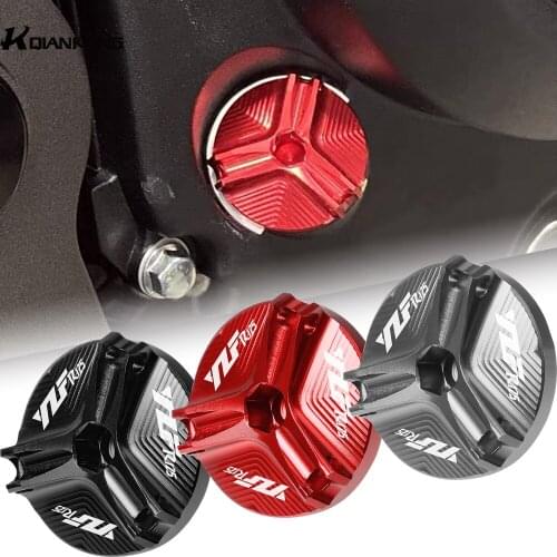 Oil Filler Cap FOR YAMAHA YZFR125 2008-2015 Motorcycle Accessorie Engine Oil Drain Plug Sump Nut Filter Cup Cover 2014 2013 2012
