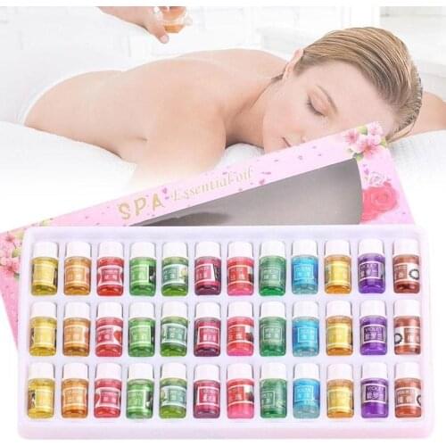 3ML Plant Essential Oil Essential Oil Set Organic Water Soluble Sweet Fragrance Aromatherapy Natural Refill Essences For Humidif