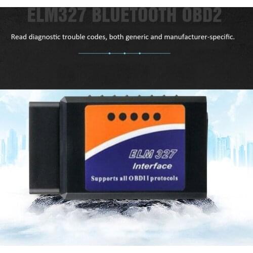 ELM 327 V1.5 Interface Works On Android Torque CAN-BUS Elm327 Bluetooth-compatible OBD2/OBD II Car Diagnostic Scanner tool