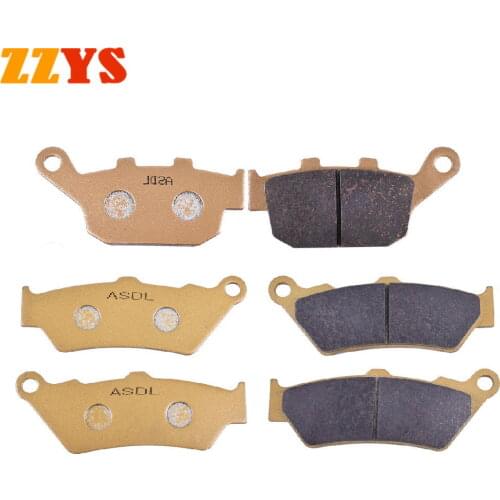 Motorcycle Front Rear Brake Pads For HONDA NT650V NTV650 NT650 NT NTV 650 V 650V VW/VX/VY/V1 DEAUVILLE 650 1998 1999 2000 2001