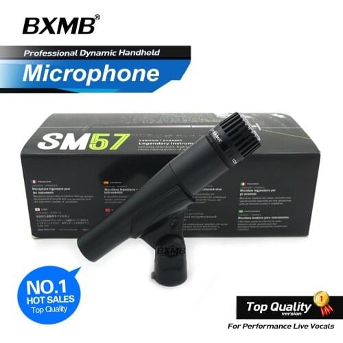 New Package!! Grade A Quality Professional SM57LC Instrument Microphone Legendary Dynamic Wired Mic for Percussion Live Studio