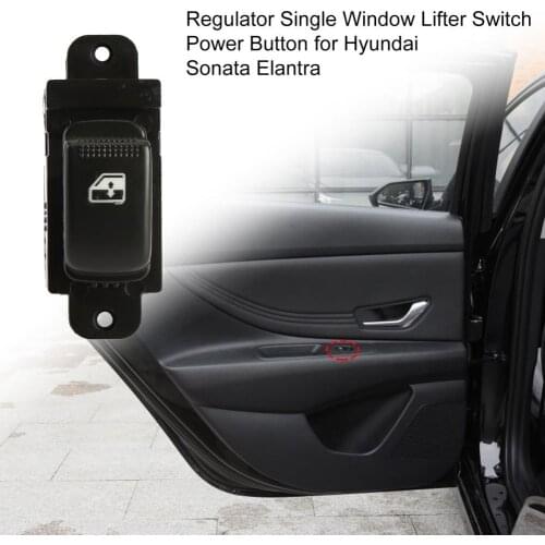 Regulator Single Window Lifter Switch Power Button 93580-3D000 for Hyundai Sonata Elantra