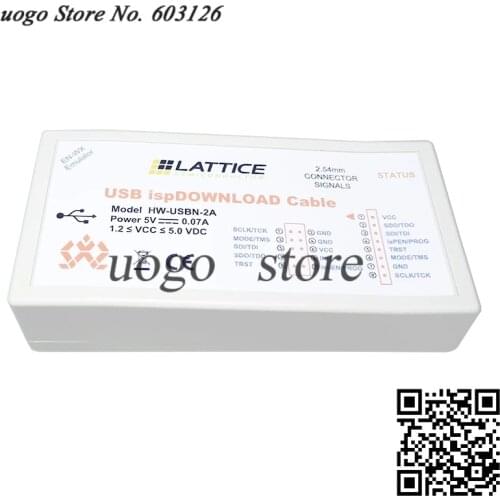 Lattice Downloader ISP Download Line HW-USBN-2A/2B FPGA CPLD Emulation Burner