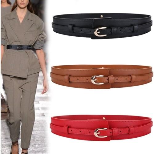 Wide Belt Womens Knot Waistbands for Dress Decorate Waist Belt Coat Accessories Belts for Women