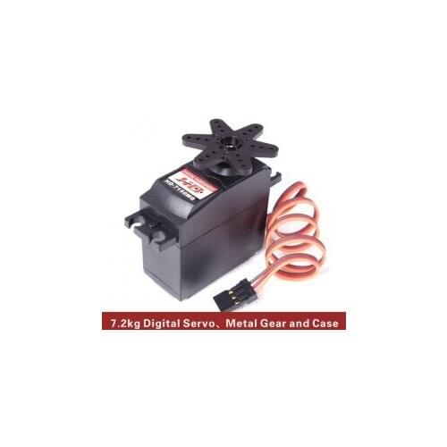 Power HD Standard Sports Digital Servo 7.2kg/49g HD-7150MG W/Metal Gear for 26-30cc Airplane, 600 Electric Helicopter