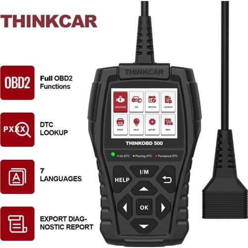 THINKCAR THINKOBD 500 OBD2 Car Scanner OBDII Auto Diagnostic Tool pk cr3001elm327 Code Reader OBD 2 Automotive Diagnosis Tool