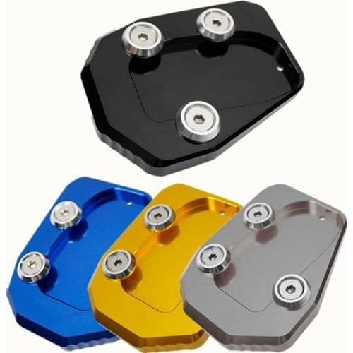 Motorcycle Kickstand Foot Pad Side Stand Extension Support Plate For 2014 2015 Yamaha FZ-09 MT-09 FZ09 MT09 FZ MT 09 Accessories