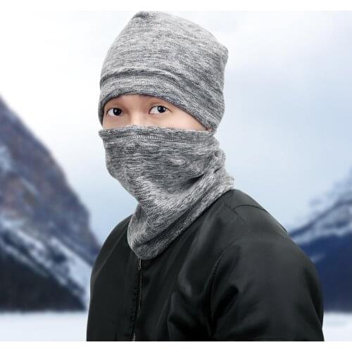 Winter skiing mask, windproof, cold-proof, warm motorcycle, grasping velvet cover, riding mask, hat