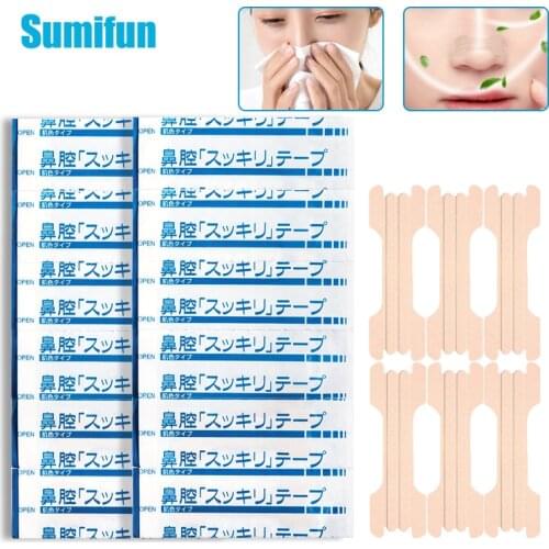 1/6Pcs Breath Nasal Strips Nose Rhinitis Stickers Anti Snoring Patches For Congestion Relief Cold Sneezing Runny Strips