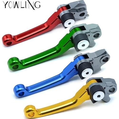 1Pair FOR HONDA CRF250L CRF250M SL230 SUZUKI DR250R 250SB YAMAHA YZ250X YZ250FX KLX125,KLX250 D-TRACKER125 Brake Clutch Levers