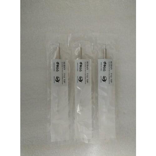 3 models /lot Tntegrated Solder Iron Tips T12 for Soldering Station FX-951 FX-952