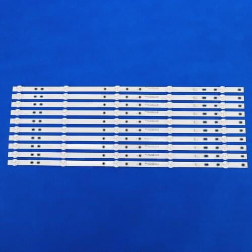 50 PCS/lot 5LED(3V) 530mm LED Backlight strip for BAIRD TI5510DLEDDS 2W2006-DS55M7800-01 DS55M78-DS02-V01 DSBJ-WG