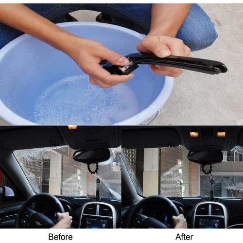 Car-styling Wiper Cleaning Brush Car Wiper Blade Repair Tool Car Windshield Wiper Wizard Blade Restorer Van Windscreen Cleaner