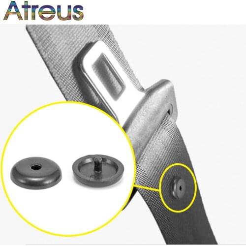 2sets Car Safety Seat Belt Spacing Limit Buckle Clip for BMW E46 E60 Ford focus 2 Mazda 3 Volkswagen Polo Golf 4 Skoda octavia