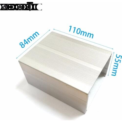 Power case instrument chassis shell Aluminum Enclosure splitted DIY 84*55*110mm NEW