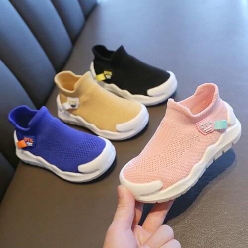 NIU baby boy girl soft sole crib shoes infant anti-slip breathable sports shoes flying Shoes Walk Baby Shoes Breathe Baby Shoes